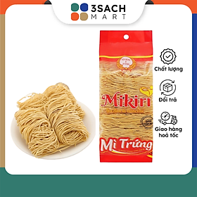 Mì Trứng Sợi Dẹp Mikiri Gói 320Gr