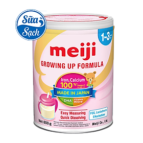 Sữa Bột Meiji 1-3 Growing Up Formula (800g)