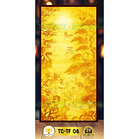 Mua Tranh Trúc Chỉ In Dọc_MTF0709