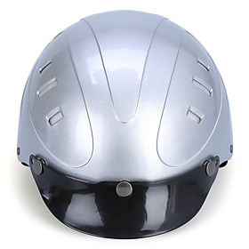 Mũ bảo hiểm nửa đầu Protec Rosa không kính RLW - Hàng Chính Hãng - Bạc
