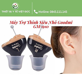 Mua Máy Trợ Thính  Tai Nghe Trợ Thính Siêu Nhỏ Goodmi GM-910 - Tự Động Giảm Tiếng Ồn  Xử Lý Âm Thanh Cực Tốt