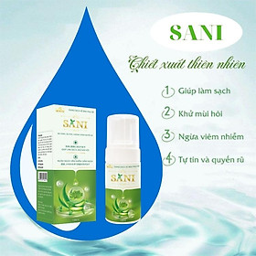 Dung Dịch Vệ Sinh SANI Gel trầu Không 100ml Làm Hồng