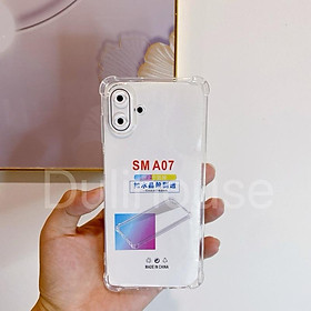 Ốp lưng cho SS A07 - Nhựa dẻo - Trong suốt - Chống sốc - Bảo vệ điện thoại