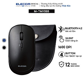 Mua Chuột không dây yên tĩnh BlueLED ELECOM M-TM10BB