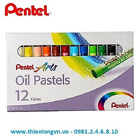 Sáp dầu Pentel PHN - 12 màu
