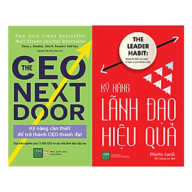 Combo Kỹ Năng Lãnh Đạo Hiệu Quả + CEO Next Door (2 Cuốn)