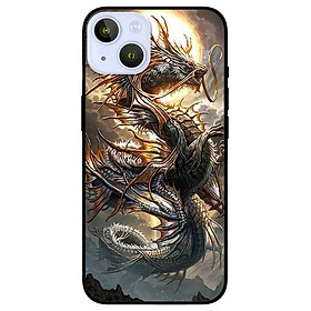Ốp lưng dành cho Iphone 13 Mini - Iphone 13 - Iphone 13 Pro -  Iphone 13 Pro Max - Rồng Trăng