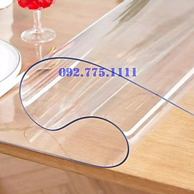 Tấm nhựa PVC (1.4m x 0.6m) làm khăn trải bàn