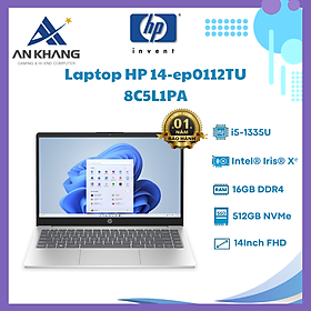 Mua Laptop HP 14s-ep0112TU 8C5L1PA (Intel Core i5-1335U | 16GB | 512GB | Intel Iris Xe | 14 inch FHD | Win 11 | Bạc) - Hàng Chính Hãng - Bảo Hành 12 Tháng