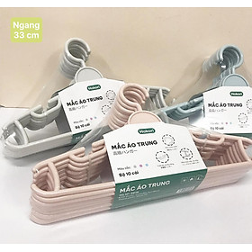 Mua SET 10 Móc Áo Trung Hokori 2819 Đa Năng Cao Cấp - Giao màu ngẫu nhiên