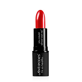 Son Môi Thiên Nhiên Màu #12 Đỏ Tươi Antipodes Lipstick Forest Berry Red 410 4g