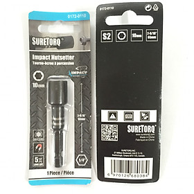 Mũi siết vít tôn SURETORQ 0172-0110CN 10*65mm