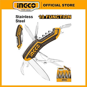 Mua Bộ dao đa năng 10 chi tiết INGCO HMFK8108 Mới 2024 dài 9 5cm