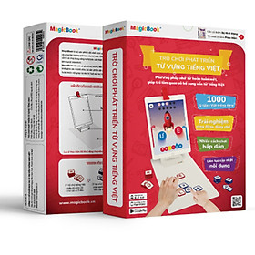 Trò chơi phát triển trí tuệ trẻ em Magicbook Bộ Phát Triển Từ Vựng Tiếng Việt