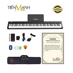 Mua Đàn Piano Điện Konix PH88C 88 Phím nặng Cảm ứng lực Midi Keyboard Controllers - Kèm Móng Gẩy DreamMaker