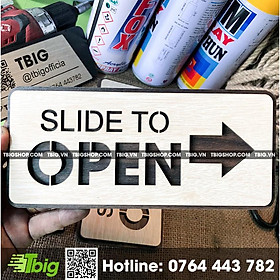 Bảng kéo cửa Slide Open 2 LỚP cắt LASER