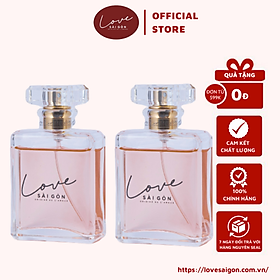 Combo 5 Chai Nước Hoa Love Sài Gòn - Hương Thơm Nữ Tính Nhẹ Nhàng 50ml- LSG Premium