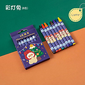 Hộp bút sáp màu cho bé tập tô loại 8/12 màu