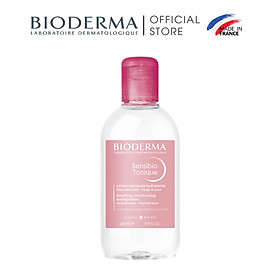 Nước hoa hồng Dưỡng Ẩm Và Làm Dịu Da Bioderma Sensibio Tonique