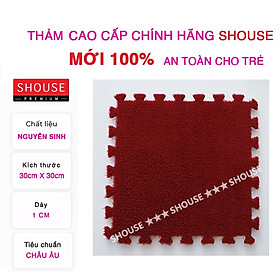Thảm Xốp Ghép Nỉ Lót Sàn Lông phòng ngủ cho bé tấm phòng khách chân giường bàn trang điểm