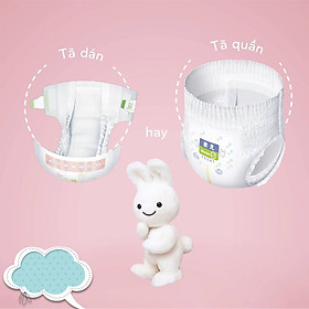 Tã/Bỉm dán Merries size M - 64+4 miếng (68 Miếng)