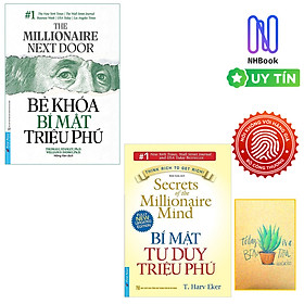 Combo Sách Kỹ Năng Hay: Bẻ Khóa Bí Mật Triệu Phú (Tái Bản) + Bí Mật Tư Duy Triệu Phú (Tái Bản)