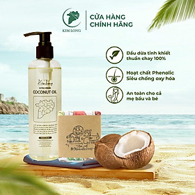 Dầu Dừa Truyền Thống Kim Long Việt Nam Tinh Khiết Và Giàu Dưỡng Chất 250ml