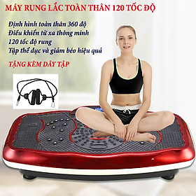 Máy Rung Toàn Thân FitNess- Tốc độ 120 Công suất 350W - Có Bluetooth Nghe Nhạc Có điều khiển từ xa.