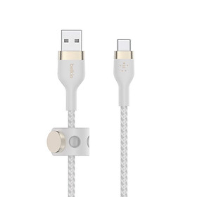 Mua Cáp sạc USB Type C BOOST↑CHARGE PRO Flex Belkin vỏ silicon bọc dù 60W - Hàng chính hãng - CAB010bt