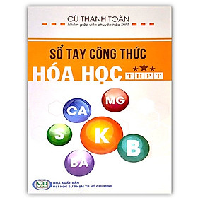 Sách - Sổ tay công thức toán trung học phổ thông