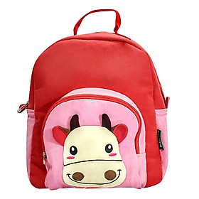 Balo Trẻ Em Navicom Hình Bò Túi Hộp - Đỏ