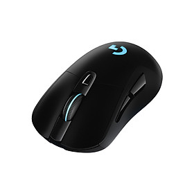 Hình ảnh Chuột game không dây Lightspeed RGB Logitech G703 - Cảm biến Hero 25k, tương thích PowerPlay, nhẹ 95g+10g cân tùy chỉnh, pin 60h, PC/Mac - Hàng chính hãng