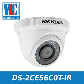 Mua Camera HD-TVI Dome hồng ngoại 1.0 Megapixel HIKVISION DS-2CE56C0T-IR - Hàng Chính Hãng