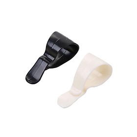 Siaonvr 2pc Portable Multi-purpose Car Glasses Clip Car Sunglasses Bill Clip