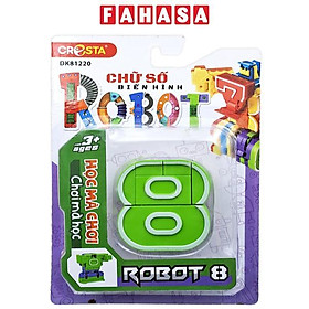 Đồ Chơi Lắp Ráp Biến Hình Robot Chữ Số 8 - Cresta DK81220