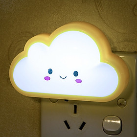 Đèn ngủ đám mây đèn ngủ hoạt hình xinh xắn đáng yêu cắm điện