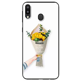 Ốp lưng in cho Samsung M20 Mẫu Bó Hoa Hướng Dương