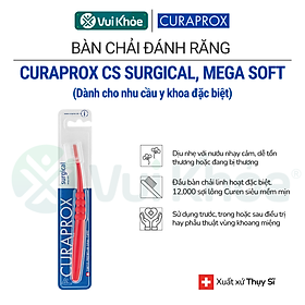 CURAPROX Bàn chải đánh răng CS Surgical MegaSoft | Vỉ 1 cây | Mã SP 73301897