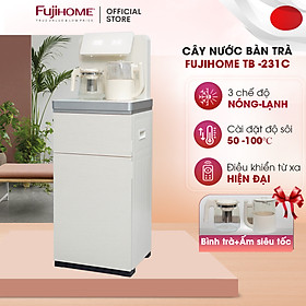 Mua Cây nước nóng lạnh bàn trà cafe Fujihome nhập khẩu cài đặt nhiệt độ sôi  máy nước nóng lạnh bình âm điều khiển từ xa - hàng chính hãng