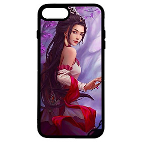 Ốp lưng cho iPhone 7 Plus Girl 216 - Hàng chính hãng