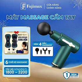 Máy massage cầm tay cao cấp , mát xa cơ vai gáy , mat xa toàn thân làm quà tặng - BẢO HÀNH 12 THÁNG