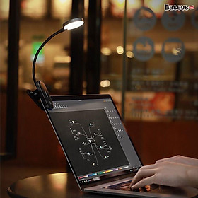 Mua Đèn đọc sách mini  pin sạc tiện dụng Baseus Comfort Reading Mini Clip Lamp ( Dịu mắt  chân kẹp  3 mức sáng  350mAh  24h
