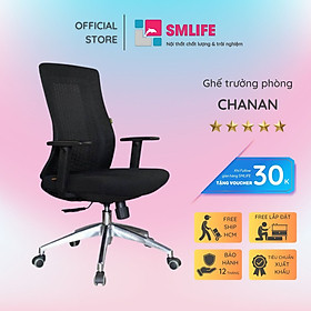 Ghế trưởng phòng lưng lưới SMLIFE Chanan