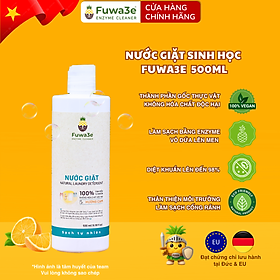 Nước giặt xả hữu cơ enzyme sinh học từ vỏ dứa Fuwa3e 500ml/ 100ml