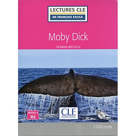 Sách luyện đọc tiếng Pháp - LFF Cle nv. B2 - Moby Dick (kèm CD)