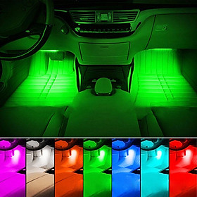 Car LED Strip Lights LED App Control Interior Lights Sound Active Function