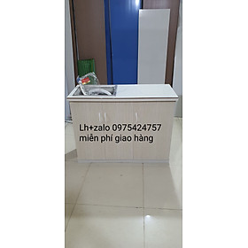 Tủ bếp sẵn bồn rửa kèm bộ vòi