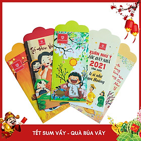 Combo 5 bao lì xì Tết 2021 PAGINI cực dễ thương