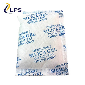 Mua Gói hút ẩm Secco silica gel 100gr  - 1kg(10 gói) - bảo quản thiết bị điện tử  máy ảnh không ẩm móc - Chính hãng - Vải trắng - Chữ to xanh 2 mặt.
