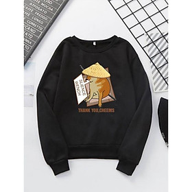 Áo sweater Cheems đủ size, áo nỉ Cheems